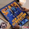 LaMelo Ball And Anthony Edwards Platinum Metal Edition SLAM 265 Magazine New Guard Generation Cover In Minnesota Timberwolves Uniforms Premium Poster Canvas