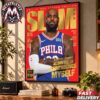 LeBron James Allow Me To Reintroduce Myself Magazine SLAM 265 Orange Metal Cover Philadelphia 76ers 2026-27 NBA Season Preview High-Quality Poster Canvas