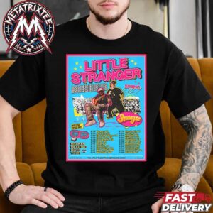 Little Stranger Broken Boys Tour 2027 Part II For Spring Cities List Poster Start On February 2 In Tucson AZ To March 6 In Orlando FL Short Black T-Shirt