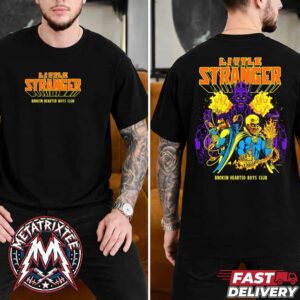 Little Stranger Super Villain Tee 2026 Broken Hearted Boys Club Two Sided Black T-Shirt