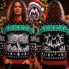 Lorna Shore Band I Cant Escape The Dark Within Tormented Figure Graphic Print 2026 Knitted Ugly Christmas Sweater