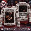 Lorna Shore Band Green Stripe Mountain Gingerbread Moon Antlers Knitted Pattern 2026 Knitted Ugly Christmas Sweater