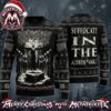 Lorna Shore War Machine Anime Girl With Guns Dripping Blood Front And Back 2026 Knitted Ugly Christmas Sweater Lorna Shore War Machine Anime Girl With Guns Dripping Blood Front And Back 2026 Knitted Ugly Christmas Sweater
