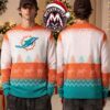 Minnesota Vikings NFL Viking Head Logo Reindeer Pine Tree Pattern 2026 Knitted Ugly Christmas Sweater