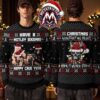 Motley Crue Hail Santa Baphomet Reindeer Vintage Knitted Ugly Christmas Sweater Gift For Holiday 2026