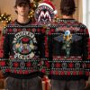 Motley Crue Rock Band Members Portrait Vintage Graphic Knitted Ugly Christmas Sweater Gift For Holiday 2026