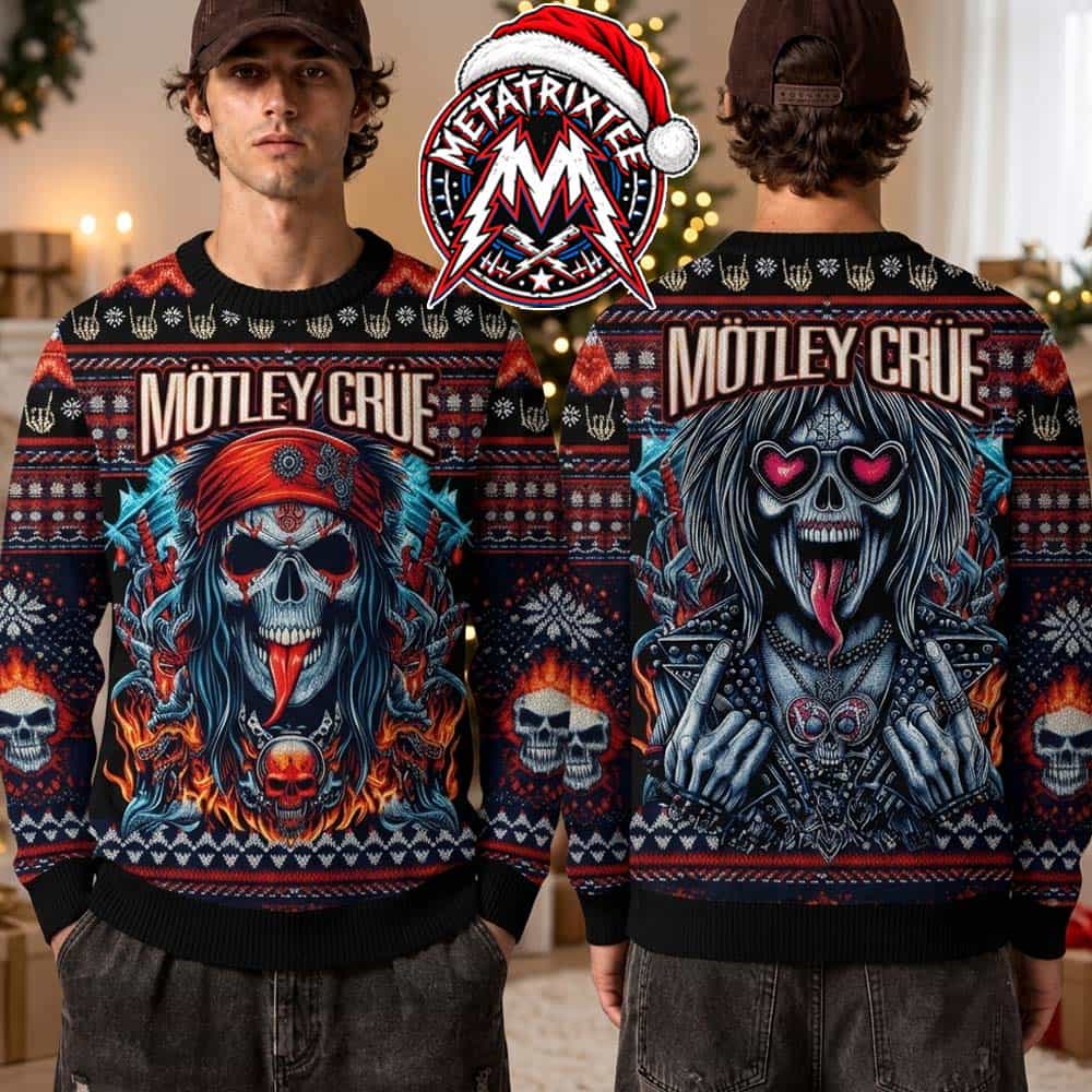 Motley Crue Rock Band Pirate Skull Tongue Out And Heart Eyes Rockstar Graphic Personalized Christmas 2026 Holiday Ugly Christmas Sweater Motley Crue Rock Band Pirate Skull Tongue Out And Heart Eyes Rockstar Graphic Personalized Christmas 2026 Holiday Ugly Christmas Sweater