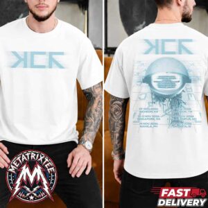 My Chemical Romance Asia Tour Poster November 2026 Start On November 7 In Incheon KR To November 22 In Jakarta ID Two Sided Print T-Shirt