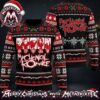 My Chemical Romance Danger Days Killjoys Band Member Panels With Logo XMAS Collectors Edition Ugly Christmas Sweater