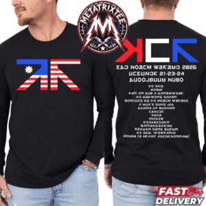 My Chemical Romance Hollywood Bowl 2026 Event Tee For Los Angeles CA On October 21st 23rd 24th The Black Parade 20th Anniversary Tour Long Sleeve T-Shirt