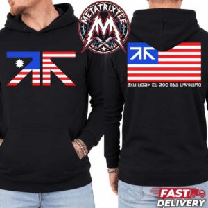My Chemical Romance Hollywood Bowl Los Angeles CA October 2026 US Flag Tee For The Black Parade 20th Anniversary Tour Hoodie T-Shirt