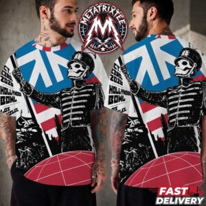 My Chemical Romance Live The Hollywood Bowl Tonight Poster Los Angeles California On October 23 The Black Parade 2026 All Over Print T-Shirt
