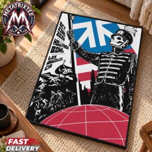 My Chemical Romance Live The Hollywood Bowl Tonight Poster Los Angeles California On October 23 The Black Parade 2026 Gallery-Style Poster Canvas