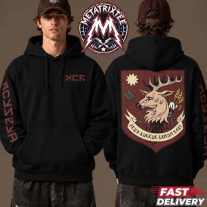 My Chemical Romance The Black Parade 20th Anniversary Tour Hoodie-Hollywood Bowl 2026 Stag Deer Crest Merch T-Shirt