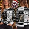 My Chemical Romance The Black Parade Marching Band Pepe Artwork 2026 Knitted Ugly Christmas Sweater My Chemical Romance The Black Parade Marching Band Pepe Artwork 2026 Knitted Ugly Christmas Sweater