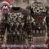 My Chemical Romance The Black Parade Marching Skeleton Well Carry On Split Black And White Gift For Fan Knitted Ugly Christmas Sweater
