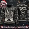 My Chemical Romance The Black Parade Pepe Skeleton Awake And Unafraid Spider Pattern 2026 Knitted Ugly Christmas Sweater