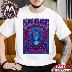 My Morning Jacket Blue Night Poster For The Fillmore In San Francisco California On Friday October 9th 2026 Short White T-Shirt