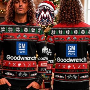 NASCAR GM Goodwrench Service Plus 2 Racing Car Snowflake Tree Ugly Christmas Sweater Gift For Holiday 2026