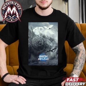 New 4DX Poster For Godzilla Minus Zero Only In Theaters November 6th 2026 Classic T-Shirt