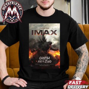 New IMAX Poster For Takashi Yamazaki’s Godzilla Minus Zero In Theaters November 6th 2026 Unisex T-Shirt