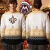 New England Patriots NFL Team Logo With Reindeer Pine Tree Snowflake Pattern 2026 Knitted Ugly Christmas Sweater
