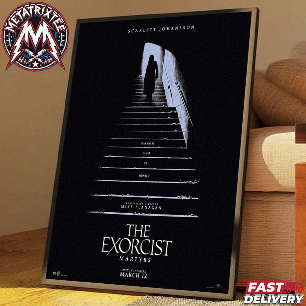 New Poster For Mike Flanagan’s The Exorcist Martyrs Movie In theaters March 12 2027 Gallery-Style Poster Canvas New Poster For Mike Flanagan’s The Exorcist Martyrs Movie In theaters March 12 2027 Gallery-Style Poster Canvas
