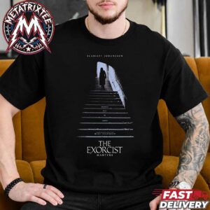 New Poster For Mike Flanagan’s The Exorcist Martyrs Movie In theaters March 12 2027 Short Black T-Shirt