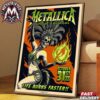 Weekend Halloween Life Burns Faster 2026 Metallica Poster Art By Mark5 Two Night For Sphere Las Vegas On October 29th And 31st Gallery-Style Poster Canvas