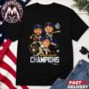Milwaukee Brewers 2026 World Series Champions Racing Sausages Milwaukee Baseball Navy T-Shirt Milwaukee Brewers 2026 World Series Champions Racing Sausages Milwaukee Baseball Navy T-Shirt