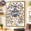 Milwaukee Brewers 2026 World Series Champions First in Franchise History On-Field Celebration Commemorative High-Quality Poster Canvas Milwaukee Brewers 2026 World Series Champions First in Franchise History On-Field Celebration Commemorative High-Quality Poster Canvas