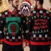 Pantera CFH Cowboys From Hell Skull Fire Barbwire Holiday Christmas Xmas Ugly Christmas Sweater Pantera CFH Cowboys From Hell Skull Fire Barbwire Holiday Christmas Xmas Ugly Christmas Sweater