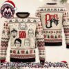 Pearl Jam Band Members Cartoon Jam Jar Alive Stickman Reindeer Personalized Holiday Ugly Christmas Sweater