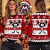Pearl Jam Stickman Snowman Reindeer Christmas Tree Pattern Personalized Christmas 2026 Holiday Ugly Christmas Sweater