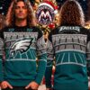 Philadelphia Eagles NFL Fake Chest Abs Muscle Santa Suit Reindeer Snowflakes 2026 Knitted Ugly Christmas Sweater Philadelphia Eagles NFL Fake Chest Abs Muscle Santa Suit Reindeer Snowflakes 2026 Knitted Ugly Christmas Sweater