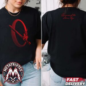 Queens of the Stone Age Rock Band Perfecth Ninth Studio Album Released On October 30 2026 Two Sided Black T-Shirt