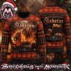Sabaton Tank You Santa Military Tank Gift Box Pattern 2026 Knitted Ugly Christmas Sweater