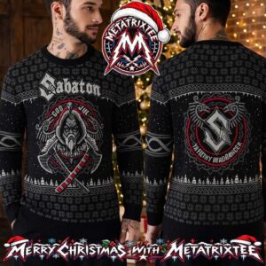 Sabaton Viking God Jul X-mas Warrior God Jul And Headbanger Knitted Ugly Christmas Sweater Gift For Holiday 2026
