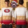 Seattle Seahawks Football Team Hawk Head Christmas Tree Snow Deer Ugly Christmas Sweater Gift For Holiday 2026