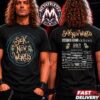 State Champs Around The World And Back Again Tour 2026 Poster Start On November 5 To December 6 With Special Guests Cartel Taylor Acorn Two Sided Print T-Shirt
