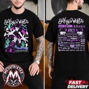 Sick New World Texas Festival 2026 Purple Devil Girl Lineup Tee For October 24 2026 For Fort Worth At Texas Motor Speedway Vintage T-Shirt