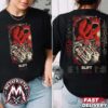 Silverstein Story Of The Year Camp Screamo 2 Tour Poster For USA Tour November And December 2026 With Stand Atlantic Footballhead Two Sided Print White T-Shirt