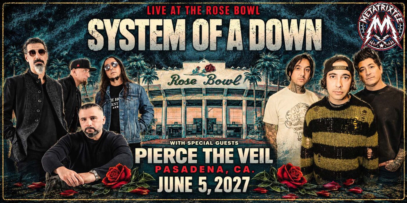 System Of A Down Live at the Rose Bowl 2027 A Landmark Southern California Pairing