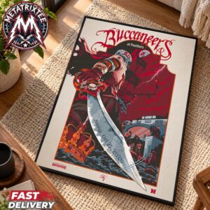 Tampa Bay Buccaneers Vs Carolina Panthers Matchup NFL Week 7 At Bank of America In Charlotte NC On October 25 2026 Premium Poster Canvas