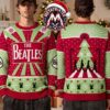 Williams Racing F1 Team Formula 1 Car Snowflake Reindeer Pattern Gift For Fan Knitted Ugly Christmas Sweater
