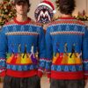 The Beatles Abbey Road Wearing Santa Hats Knitted Fair Isle Pattern Gift For Fan Knitted Ugly Christmas Sweater