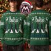 The Beatles Have A Fab Christmas Abbey Road Band Members Red 2026 Knitted Ugly Christmas Sweater The Beatles Have A Fab Christmas Abbey Road Band Members Red 2026 Knitted Ugly Christmas Sweater
