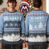 The Beatles Rock Band Silhouette Snowy Village And Santa Sleigh Holiday Christmas Xmas Ugly Christmas Sweater The Beatles Rock Band Silhouette Snowy Village And Santa Sleigh Holiday Christmas Xmas Ugly Christmas Sweater