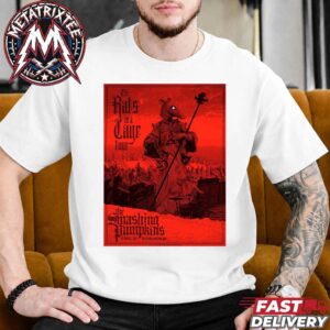 The Smashing Pumpkins Boston Tonight Concert Poster At TD Garden In Massachusetts On October 2 The Rats in a Cage Tour 2026 Short White T-Shirt