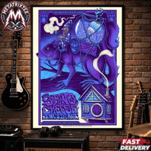 The String Cheese Incident Port Chester 2026 Two Night Poster For October 30th And 31st at The Capitol Theatre In NY High-Quality Poster Canvas